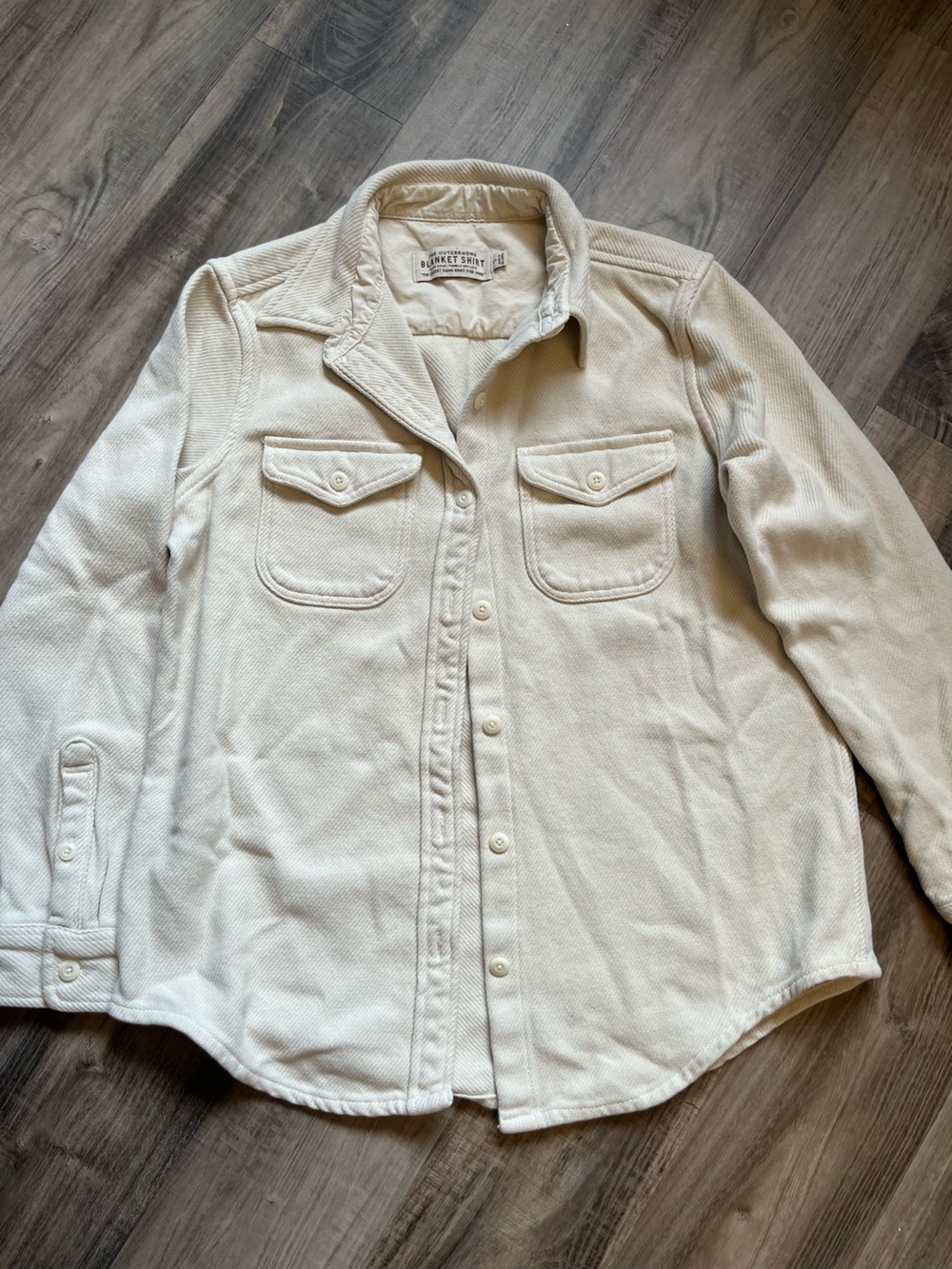 Outerknown Blanket shirt size small